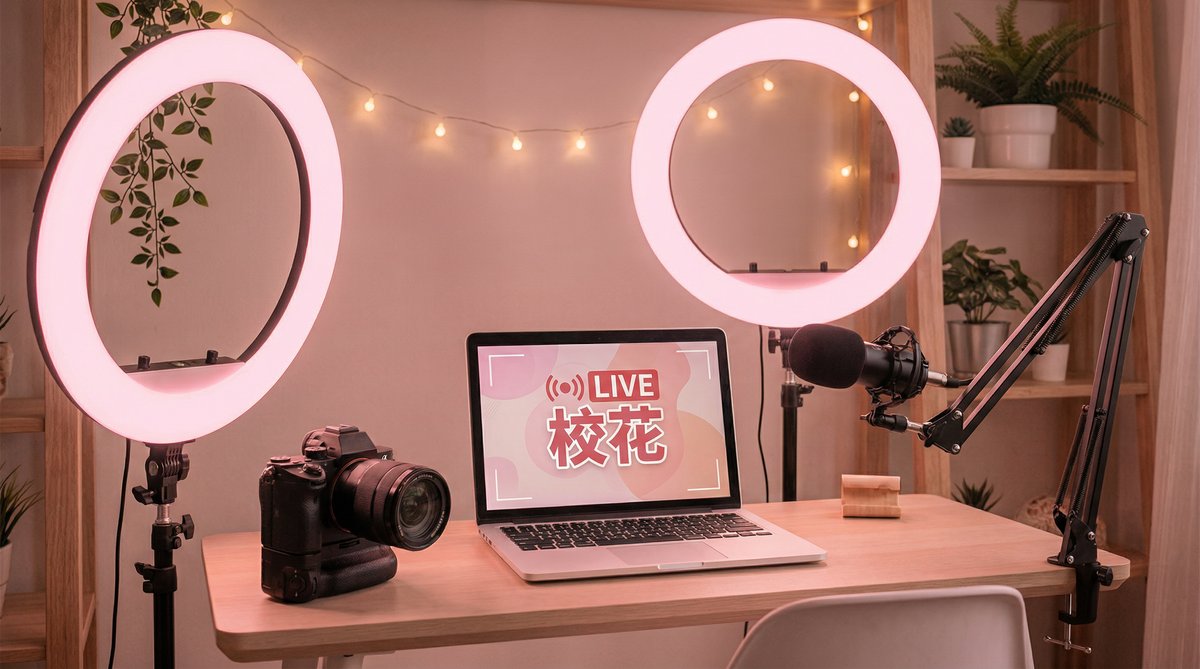 校花直播间搭建